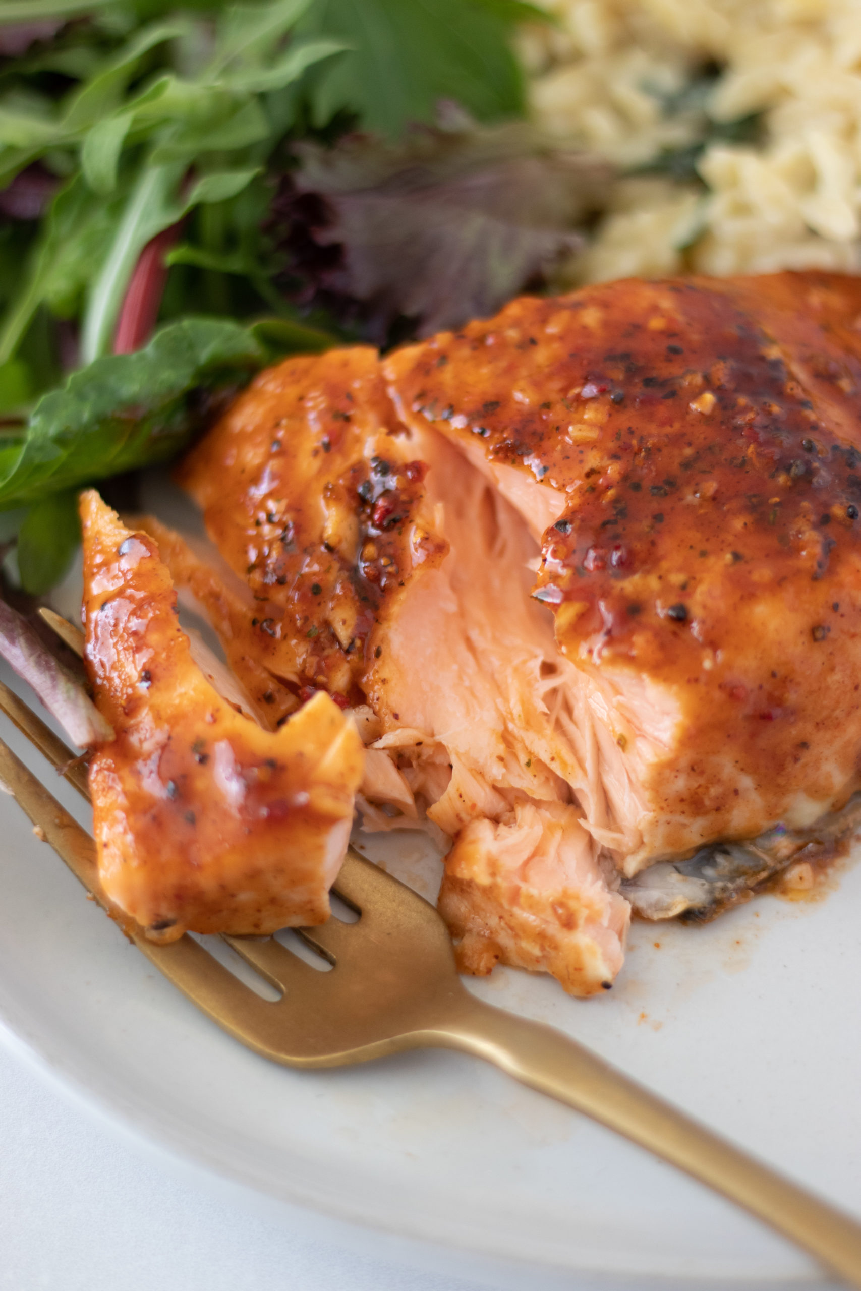 Maple-Barbecue Salmon (Oven or Grill) - The Grove Bend Kitchen