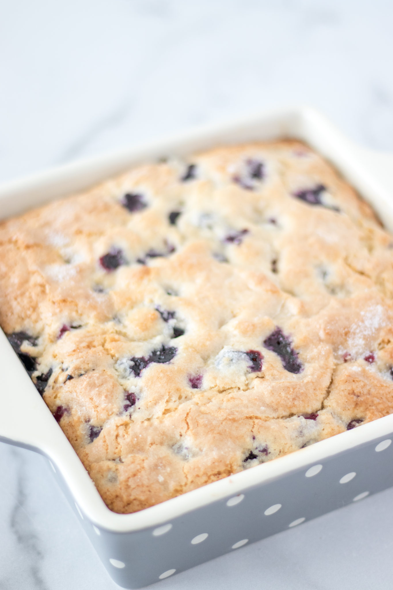 Blueberry Lemon Breakfast Cake - The Grove Bend Kitchen