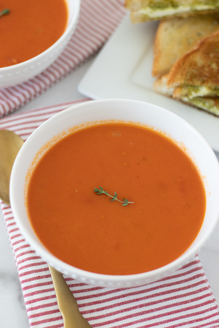 Perfect Tomato Soup - The Grove Bend Kitchen