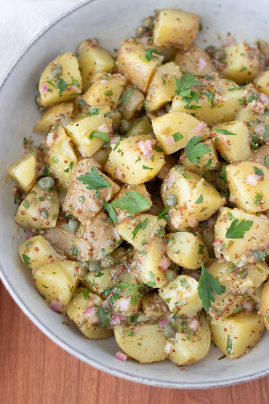French Potato Salad - The Grove Bend Kitchen